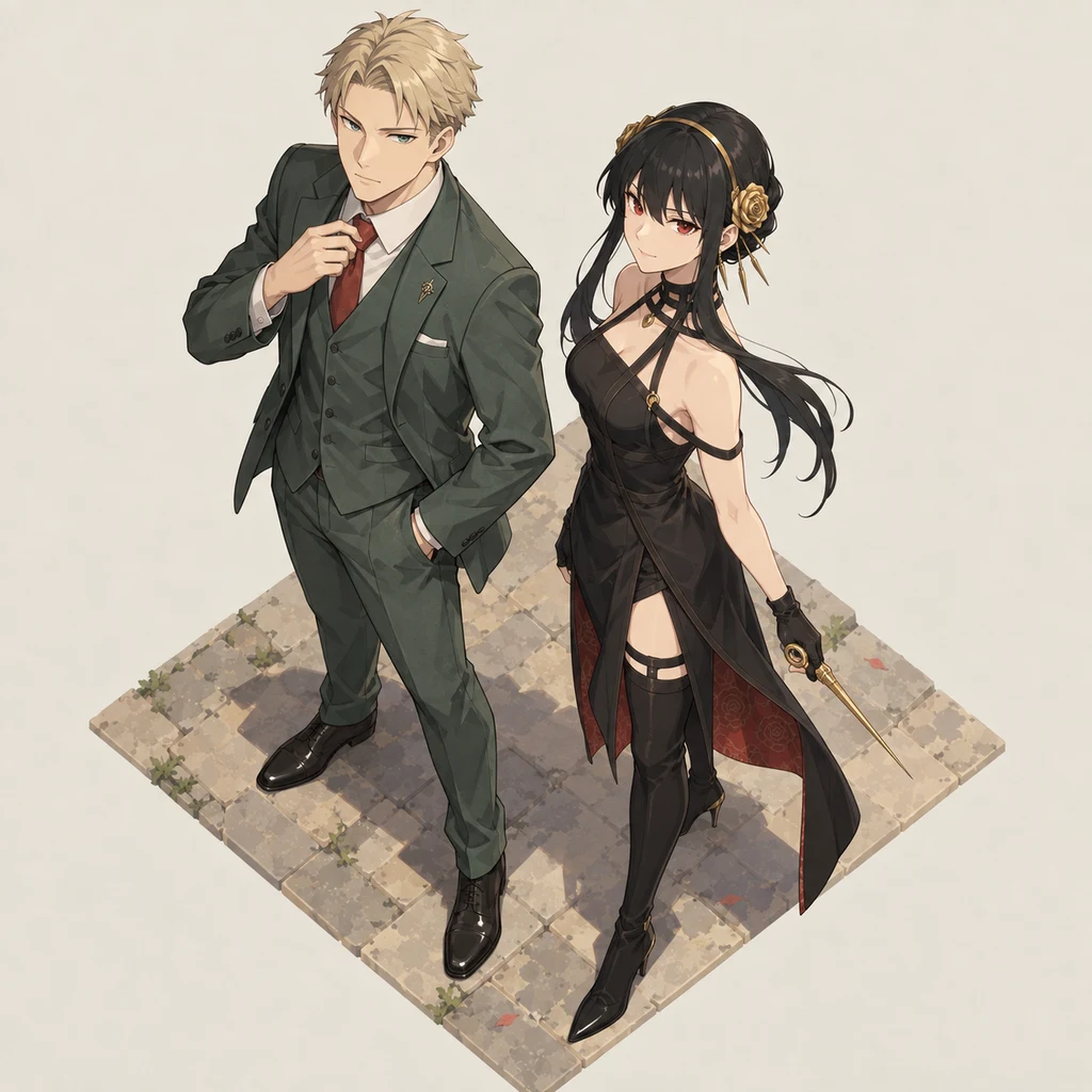 等距戰棋插畫